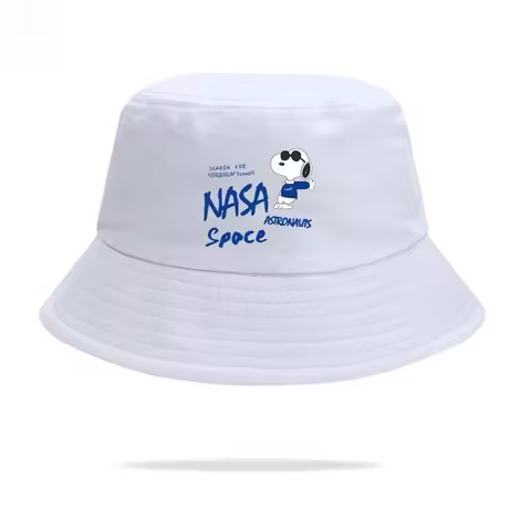 2026 New Cartoon Snoopy Spring Fisherman's Hat Children's Kawaii Sunscreen Sunscreen Hat Children's 