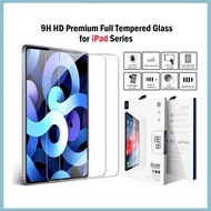 TECH Tempered Glass for iPad Gen 10 10.9" Gen 11 A16 10.2" 9.7" inch Pro 11" Air4/Air5 Gen 7/8/9 10.