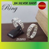 Ready Stock | Original 925 Silver All Abacus Ring For Men / Women (252055) | 925 纯银 生动全算盘戒指 | Cincin Lelaki / Perempuan Sempoa Perak 925