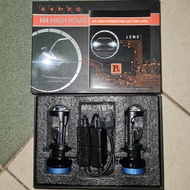 Y9 led projector lens Lamp H4