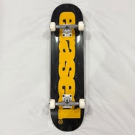 Erased “Classic Black” 8.0” x 31.4” Custom Skateboard Complete