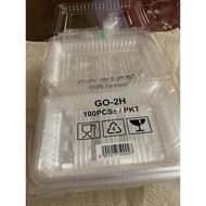 PLASTIC TRAY /BEKAS MAKANAN GO-2H