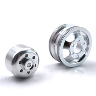 Metal Upgrade Shock-Proof Wheel Hub Rim for B1 B16 B24 B36 C14 C24 1/16 RC Truck with Screw