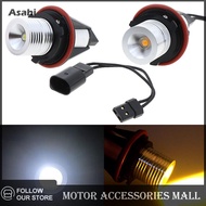 💖💓【Special price】💖💓Asahi Motor 1PC E39 E60 E87 X5 LED Angel Eye Ring MARKER Side Light White หลอดไฟ 