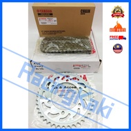 Yamaha R25 Sprocket + Chain Set Kit Rantai Motorcycle