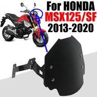 For HONDA Grom MSX125 MSX 125 SF 125SF MSX125SF 2013 - 2020 Motorcycle Accessories Windshield Wind D