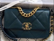 新品Chanel 19 限量色 19包 晶華精品購證 30cm 發票 保證卡