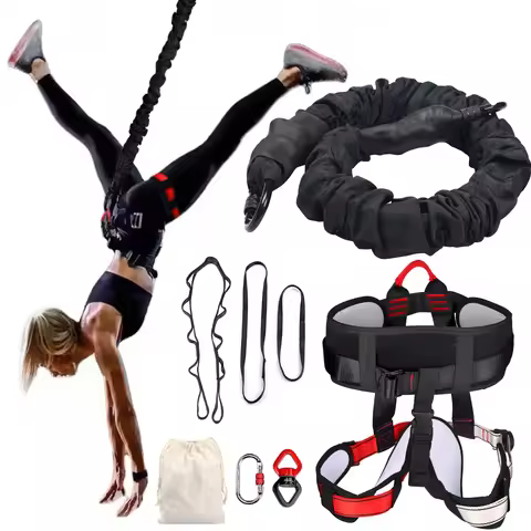 Heavy Bungee Fitness Kit Resistance Belt for Home Gym Yoga Rope Gravity Bungee Training Pro Tool for