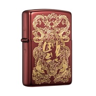 【ZIPPO官方旗艦店】 好運福到防風打火機 ZA-4-28