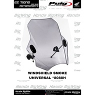PUIG WINDSHIELD SMOKE *8088H FOR HONDA CB350RS / UNIVERSAL READY STOCK OFFER PROMOSI CLEAR STOCK
