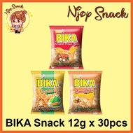 12g x 30pcs BIKA SNACK (AYAM / VEGETABLE / CURRY CHICKEN)
