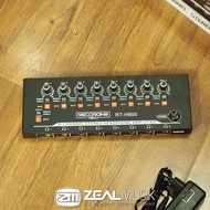 Recording Tech RT-H800 Headphone Amplifier Splitter Distributor 8 Channel - Zeal Music Jogja