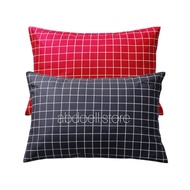 2pcs zippered pillowcases measuring 60cm x 45cm sarung bantal