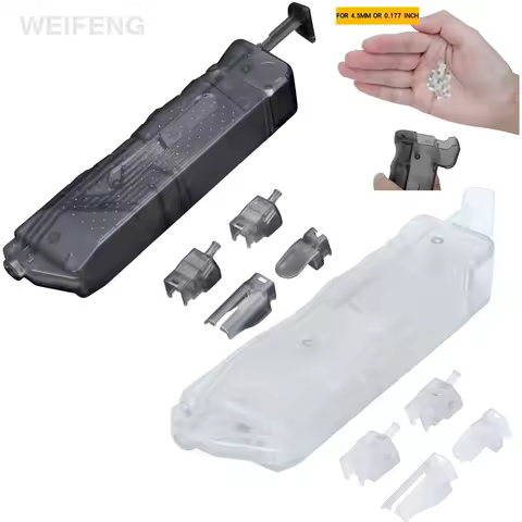 4.5mm Speedloader BB 250rd Loader Plastic BB Speed loader CS Tactical BB Loader Paintball Outdoor Hu