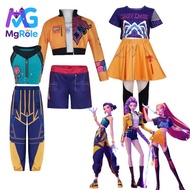 MGrole Rumi Zoey Mira Demon Hunters Kpop Cosplay Costume for Kids Teens | Christmas Carnival Dance P