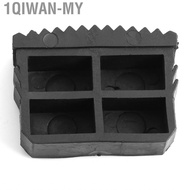 1qiwan-my Rubber Ladder Feet  Pack of 2 Non Slip Replacement Step Black 2.4 x 1.8 0.9inch