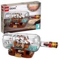 LEGO Idea Ship-in Bottle 21313 Toy Block Gift