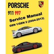 PORSCHE 911 997.1 & 997.2 (2004-2013) SERVICE WORKSHOP MANUAL + PARTS CATALOGUE