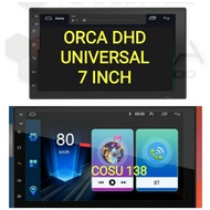 Best Anti-Scratch Premium Head Unit ORCA DHD Universal 7 inch