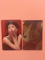 Jisoo blackpink me 特典小卡