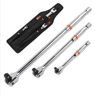 10Inch F Rod f Rod Extension15Flexible Adjustable Head6Socket Wrench Powerful Torque Wrench Adjustab