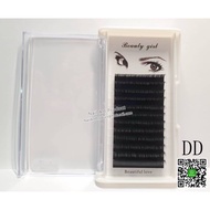 【0.05DD】Eyelash Extension DD Curl Single Size (1) Box