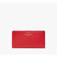 Kate Spade Madison Large Slim Bifold Wallet in Candied Cherry kc579