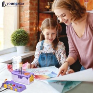 YOUNGSTAR Lazy Painter's Brush Washer Automatic Water Change Paint Brush Cleaner Children's Art Pain