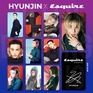 10 Pcs Hwang Hyunjin Esquire 2025 Photocard set. Unofficial. Fan Made.