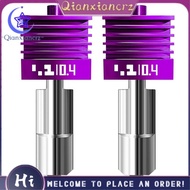 2pcs Hotend Kit with MPVD Coating High Speed Hardened Steel Nozzle for  Lab P2S,H2S,H2D,A1,A1mini 3D