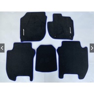 Honda Jazz Gk Floor Mat Car Carpet Jazz Gk 2014 - 2019 Spoon Sport Car Carpet Black Blue Line Floor 