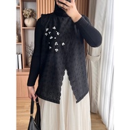 KIMBERLY VEST COTTON EMBROIDERY SEQUIN Vest Woman