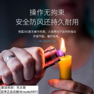 【現貨】微笑鯊戶外防狼電弧款手電筒 伸縮變焦強光爆閃手電迷你便攜手電筒