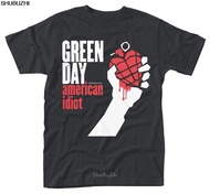 Green Day  AMERICAN IDIOT ALBUM COVER  T-SHIRT - Nuevo y Oficial men cotton t-shirts summer brand ts