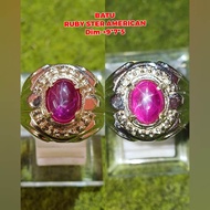 BATU PERMATA RUBY STER AMERICAN