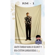 RM BTS BLANKET - RAP MONSTER BTS - RM BTS blanket - BTS RM member blanket - kim namjoon BTS blanket 