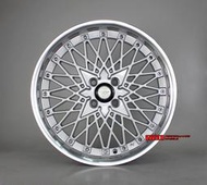 KR745 17吋 新款網狀內凹鋁圈樣式 4X100 7J ET40 亮銀車面車邊 台灣製