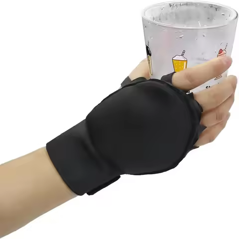 1 Pair Weighted Gloves For Tremors Hand Weight Fine Motor Skills Hand Weighted Utensils Glove For Pa