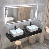 Double Dali Combination Countertop Public Hygiene Marble Public Countertop Double Countertop Simple 