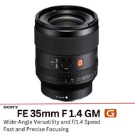 Sony FE 35mm f/1.4 GM Lens ( 35 F1.4 Gmaster )