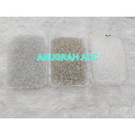 Clear round sequin beads