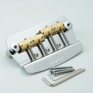 GUYKER 4/5-เบสบริดจ์สตริงกับแผ่นเหล็กด้านล่างและอานม้าทองเหลือง