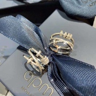 Boutique Ready Stock Free Shipping Apm Gypsophila Time Comes to Run Ring Classic Female Ring High-Ap