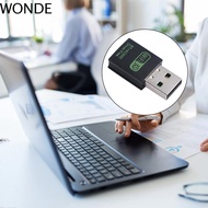 WONDE BT+AC600 WLAN Dongle, WiFi Receiver Network Card WLAN Dongle, Durable Dual Band Wifi Network A