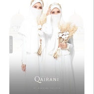JUBAH SYARI QAIRANI + FREE KHIMAR
(OFF WHITE)