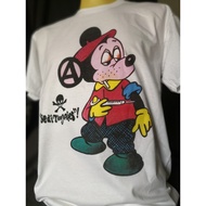 เสื้อวงนำเข้า Seditionaries Mickey Drug s Ska Punk Rock Hardcore Retro Style Vintage T-Shirt ราคาส่ง