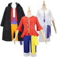 One Piece cosplay Costume Props Role Play Luffy Costume Luffy Performance Costume cos Anime Straw Ha