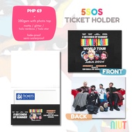 5SOS: EVERYONE'S A STAR WORLD TOUR in Manila - Fanmade Ticket Holder by NIUT