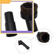[GRKN]2.5cm Long Horse Hair Round Brush+Vacuum Cleaner Converting Adapter 32mm to 35mm