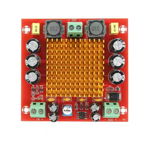 XH-M544 Digital Audio Amplifier Board Mono TPA3116DA Digital Power Amplifier Board Module 150W High-